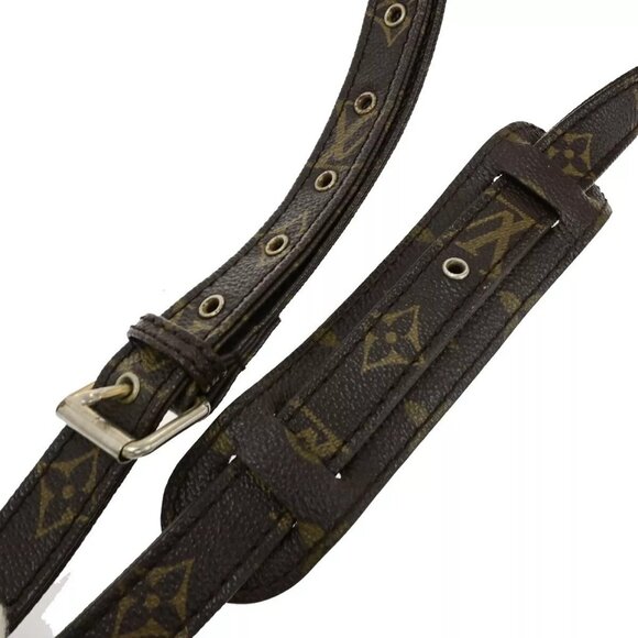 LOUIS VUITTON Petit Marceau Shoulder Bag Monogram Leather Brown 